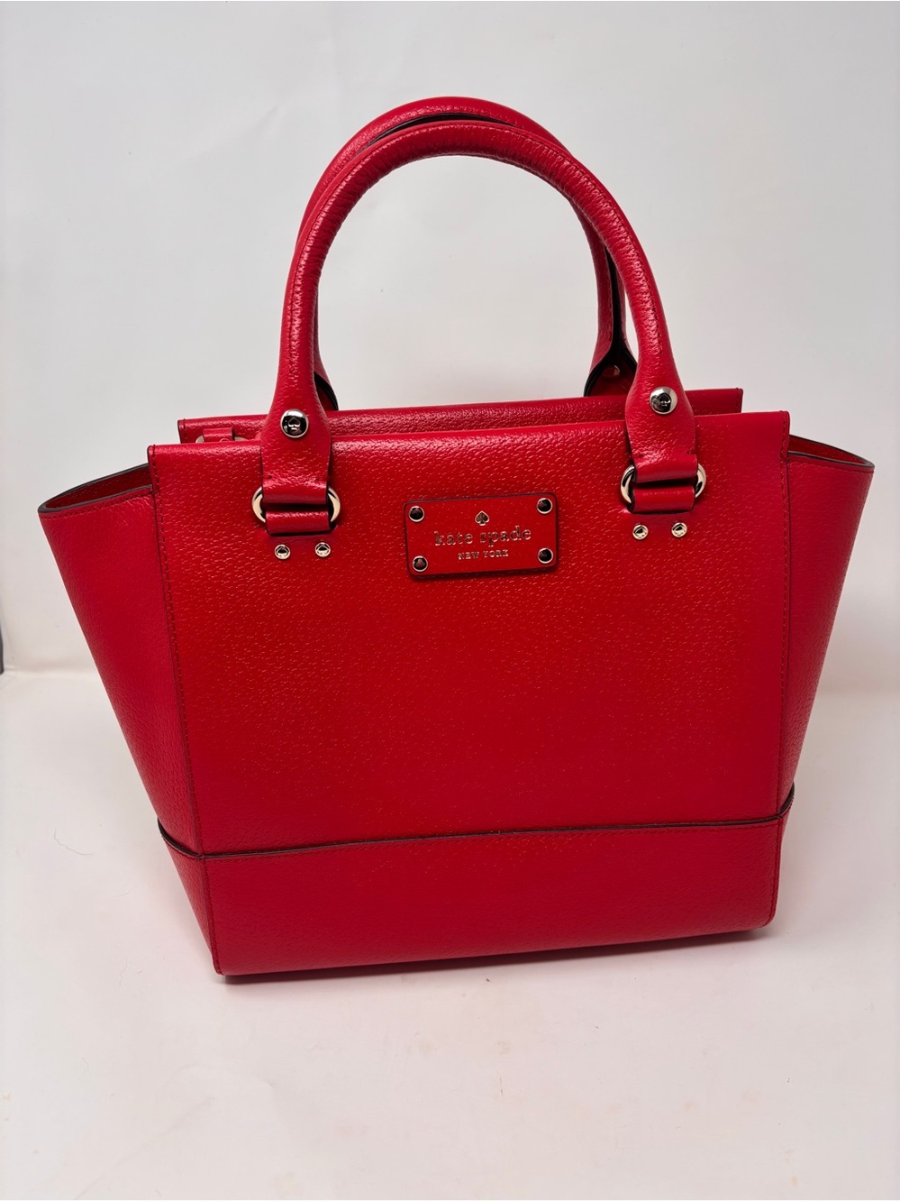 Kate Spade Wellesley Small Red Camryn Satchel Hot Chili NWT